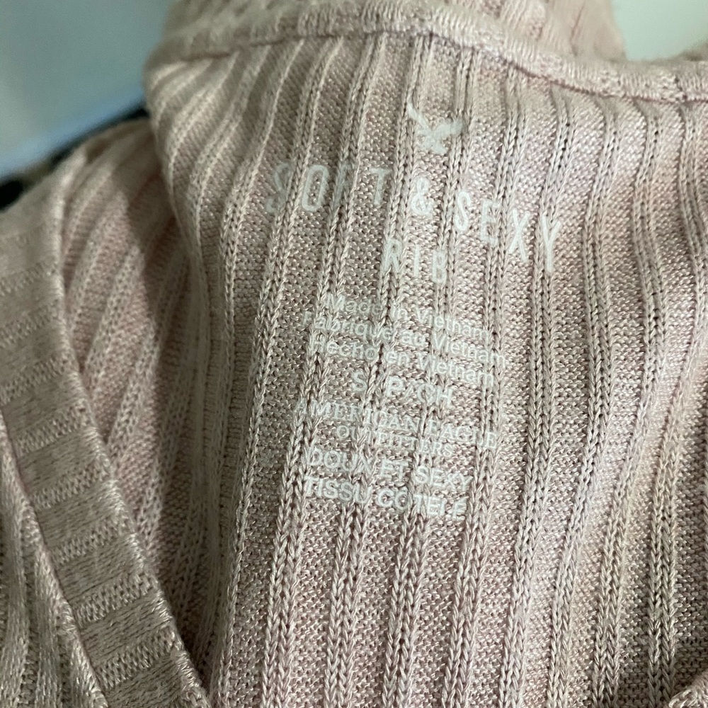 American Eagle Outfitters Pink Tie Dye Sweater - Picture 6 of 7